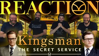 Kingsman The Secret Service 2014 MOVIE REACTION [upl. by Lemaceon716]