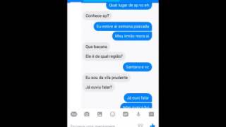 Conversando com uma Desconhecida no Facebook [upl. by Airdnahc]