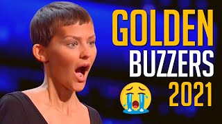 ALL 6 Golden Buzzers on Americas Got Talent 2021 [upl. by Grishilda]