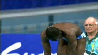 Eric Moussambani OLYMPIC 2000 SYDNEY SWIMMING HIGH QUALITY [upl. by Eimmat]