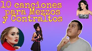 Canciones para Mezzos y Contraltos  10 temas cómodos [upl. by Edison]