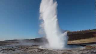 Geyser Strokkur on Iceland [upl. by Rachael]