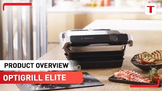 Product Overview  Tefal OptiGrill Elite GC750 Smart Grill [upl. by O'Donovan676]