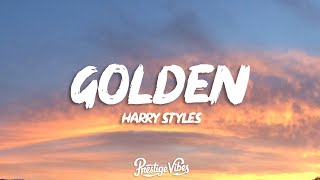 Harry Styles  Golden Lyrics [upl. by Nyliac]