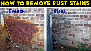 How To Remove Iron amp Rust Stains Fast and Effective With Rust Remover Plus [upl. by Puett]