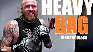 Aleister Black Heavy Bag COMBOS [upl. by Aubrette]