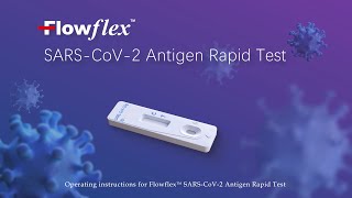 FlowFlex SARSCoV2 Antigen Rapid Test with Prefilled Extraction Buffer Tubes [upl. by Anib]