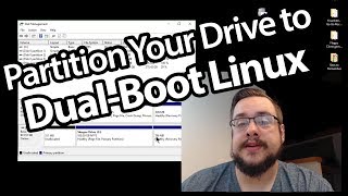 How to PartitionPrepare your Hard Drive to DualBoot Linux [upl. by Layod]