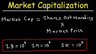 Market Capitalization of Stocks [upl. by Acinna]