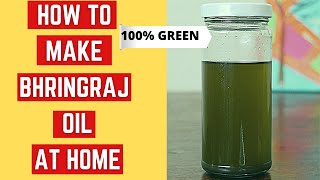 DIY Bhringraj oil at home  Make Bhringraj Oil this way amp forget Hair fall and Grey Hair [upl. by Adnovahs806]