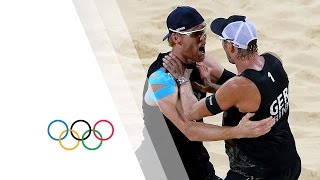 Germany vs Brazil  Mens Beach Volleyball Final  Highlights  London 2012 Olympics [upl. by Soule696]