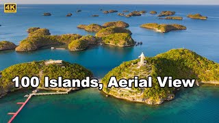 100 Islands Aerial View in 3 Minutes  Alaminos  Pangasinan  Philippines [upl. by Enrico202]