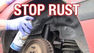 How To Remove Rust Treating amp Preventing Rust on RampD Corner from Eastwood [upl. by Curran449]