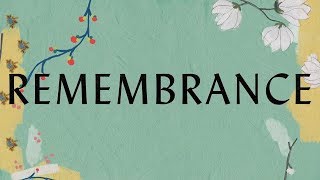 Remembrance Lyric Video  Hillsong Worship [upl. by Aramak]