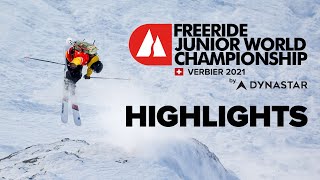 Freeride Junior World Championship by Dynastar  2021 Highlights [upl. by Valdis]