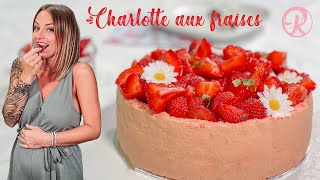 RECETTE ULTRA FACILE CHARLOTTE AUX FRAISES [upl. by Eylrac]