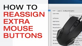 🔴 How to change or reassign extraside mouse button actions [upl. by Innattirb]