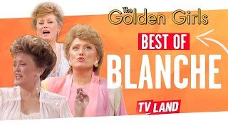 Rue McClanahans Best of Blanche Devereaux  The Golden Girls [upl. by Imrots]