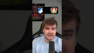 Mein TIPP für HOFFENHEIM vs LEVERKUSEN😱🔥  3 Spieltag  1 Bundesliga  fußball bundesliga tipp [upl. by Ul]