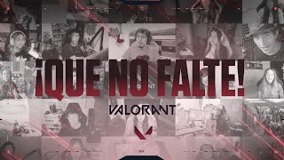 ¡QUE NO FALTE  VALORANT [upl. by Malvia]