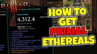 The NEW SECRET weapon in Diablo 3 Season 32  Primal Ethereal [upl. by Dorita]