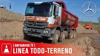 LÍNEA CAMIONES Mercedes Benz TODO TERRENO PRUEBA  Mercado Vial TV [upl. by Eahsel]