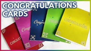 Easy DIY Congratulations Cards For Any Occasion [upl. by Lorolla]