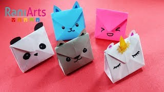 DIY  BOLSAS DE PAPEL KAWAII  CUTE PAPER HANDBAGS  FÁCIL  EASY [upl. by Premer957]