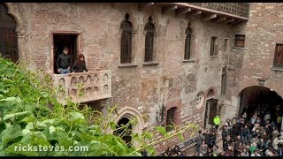 Verona Italy House of Juliet and Castelvecchio  Rick Steves’ Europe Travel Guide  Travel Bite [upl. by Ahsitnauq]