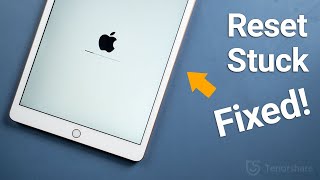 How to Fix iPad Stuck on Factory Reset Screen 3 Ways [upl. by Aubine]