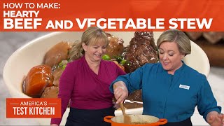 How to Make the Best Hearty Beef and Vegetable Stew [upl. by Hammock]