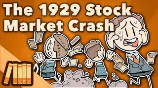 The 1929 Stock Market Crash  Black Thursday  Extra History [upl. by Nosduj]