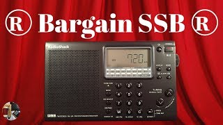 Radio Shack 2000629 AM FM LW Shortwave SSB Portable Radio Review [upl. by Rosenberger]