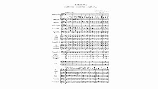 Dvořák quotCarnivalquot Overture Op 92 B 169 with Score [upl. by Gustave]