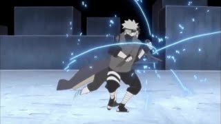 Kakashi Vs Obito ENGLISH DUB [upl. by Uot]