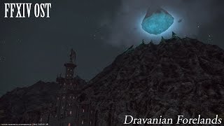 FFXIV OST Dravanian Forelands Night Theme  Painted Skies [upl. by Mareld]