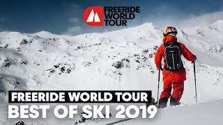 The Best Freeride Ski Lines of 2019  Freeride World Tour [upl. by Donny351]