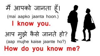 English Speaking Practice 4  Hindi to English  English Conversation  Spoken English [upl. by Rachael]