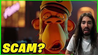 Bored Ape Yacht Club NFT GAME  MoistCr1tiKal REACTS [upl. by Acenom989]