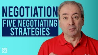 Five Basic Negotiating Strategies  Key Concepts in Negotiation [upl. by Jain]