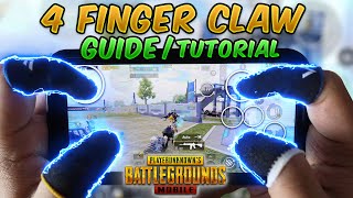 4 Finger Claw GuideTutorial PUBG MOBILE amp BGMI Tips amp Tricks to Master Claw SettingsSensitivity [upl. by Brunhilda]