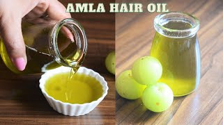 Homemade Amla Hair Oil  Homemade Hair Oil Remedy For Hair Growth आंवला तेल बनाने की विधि [upl. by Oriaj]