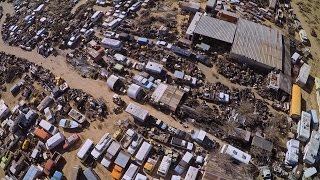 The Largest Car Graveyard Youve Ever Seen [upl. by Rennob898]