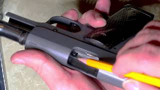 1911 Pistol Slide Stop Problem Diagnosis [upl. by Dalli70]