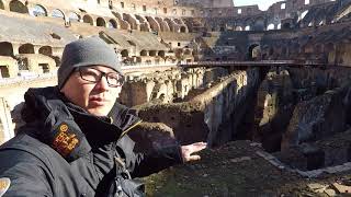 Inside and Underground Secrets of the Colosseum  Rome Travel Italy [upl. by Atiek]