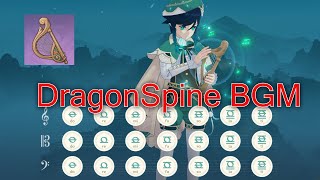 Genshin ImpactWindblume Festival  Moonlike Smile DragonSpine BGM with Windsong Lyre [upl. by Yrrag579]