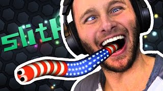 Slitherio  TAKE THE NUMBER 1 [upl. by Enyleve]