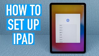 How To Set Up Any iPad 2024 [upl. by Lyn700]