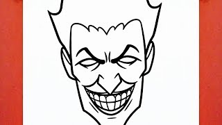 HOW TO DRAW THE JOKER [upl. by Kinata]