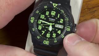 Casio Budget quotDiver Stylequot Watch MRW200H In Depth Review [upl. by Edge]